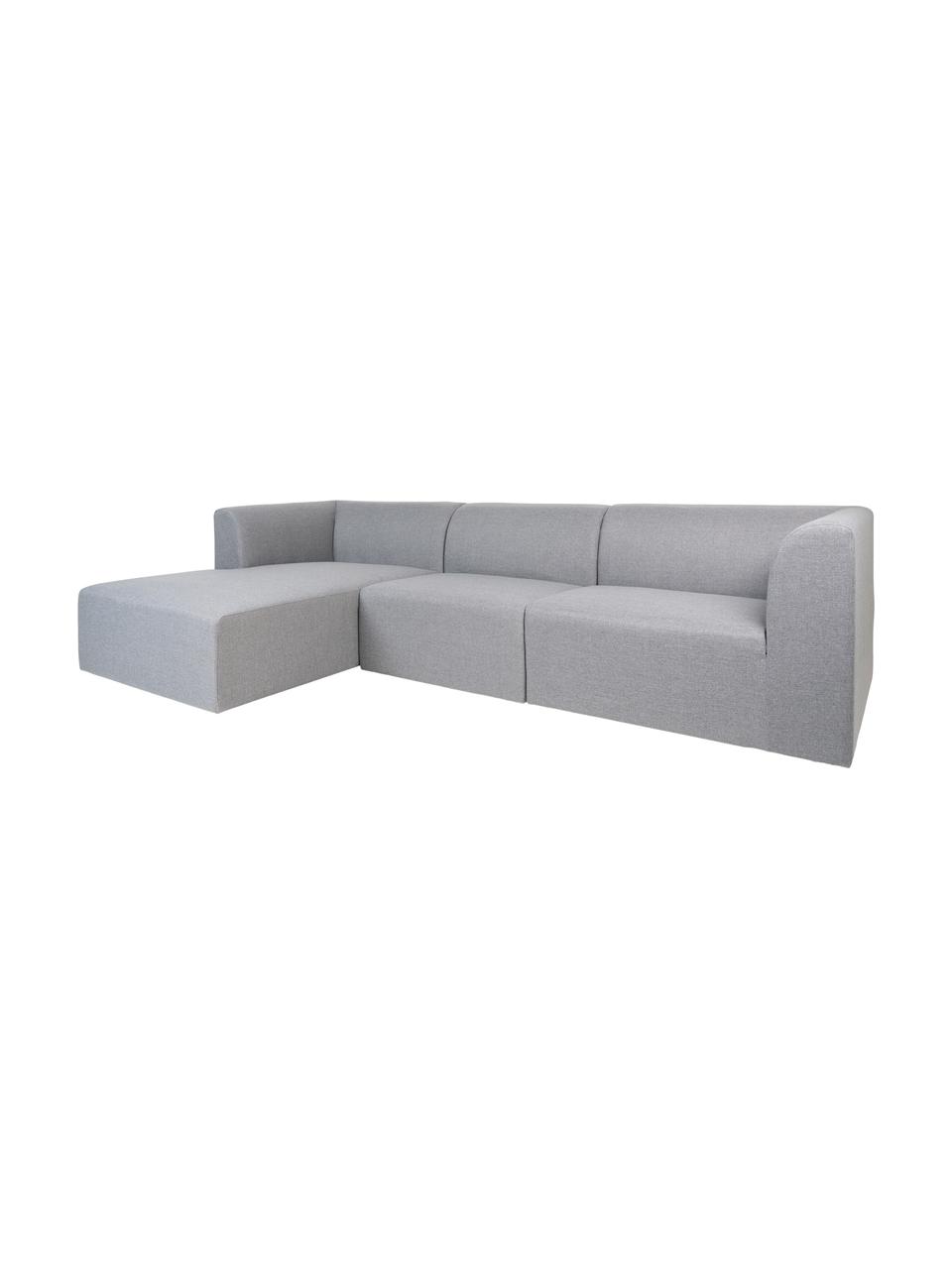 Sofa narożna Alba, Tapicerka: poliester 30 000 cykli w , Szary, S 272 x G 190 cm