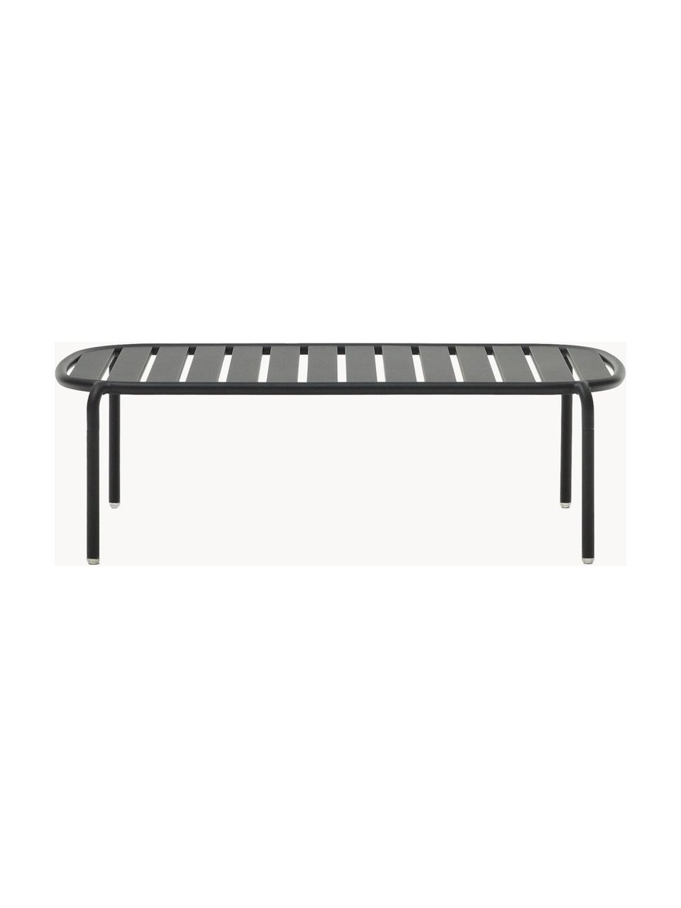 Mesa para exterior Joncols, Aluminio con pintura en polvo, Gris antracita, An 113 x F 65 cm