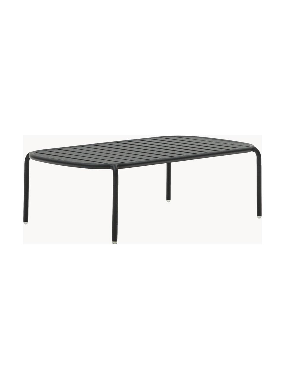 Mesa para exterior Joncols, Aluminio con pintura en polvo, Gris antracita, An 113 x F 65 cm