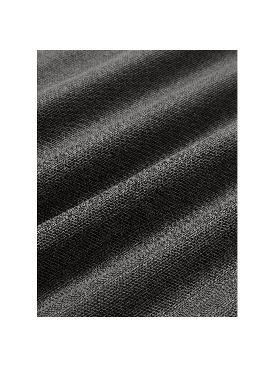 Sofa-Kissen Lennon, Hülle: 100 % Polyester, Webstoff Anthrazit, B 50 x L 80 cm