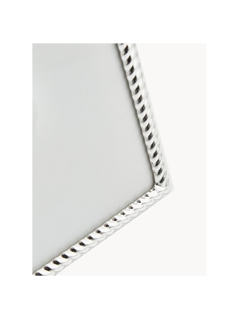 Fotolijstje Curve, Lijst: gecoat metaal, Zilverkleurig, 10 x 15 cm