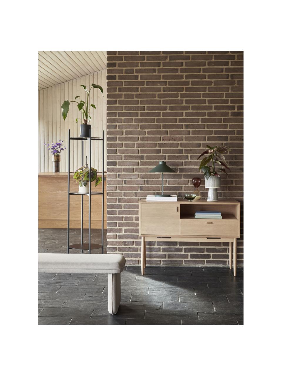 Banco tapizado Mellow, Tapizado: 100% poliéster, Tejido beige, An 100 x Al 40 cm
