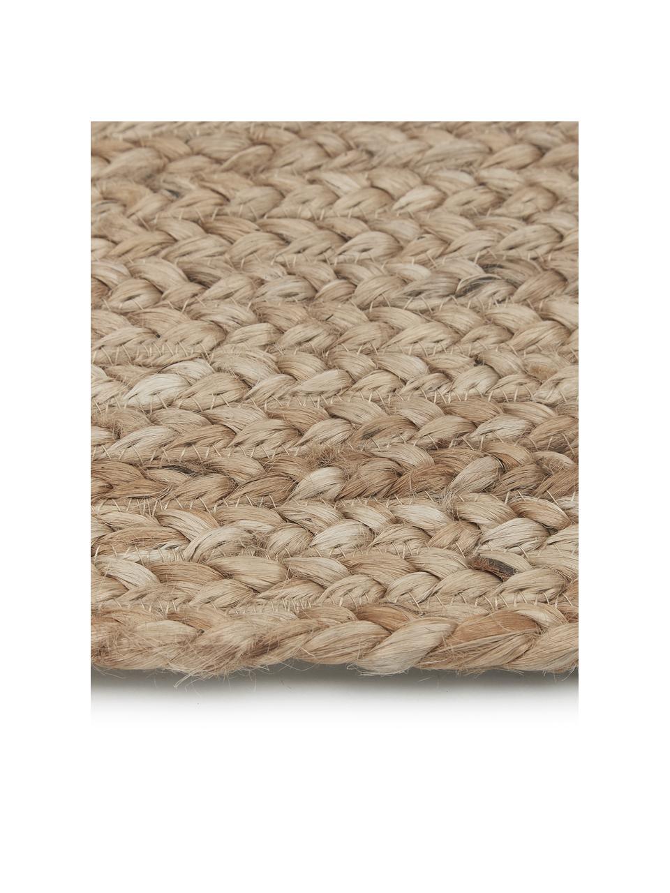 Zerbino in juta Sharmila, 100% juta, Marrone, Larg. 45 x Lung. 75 cm