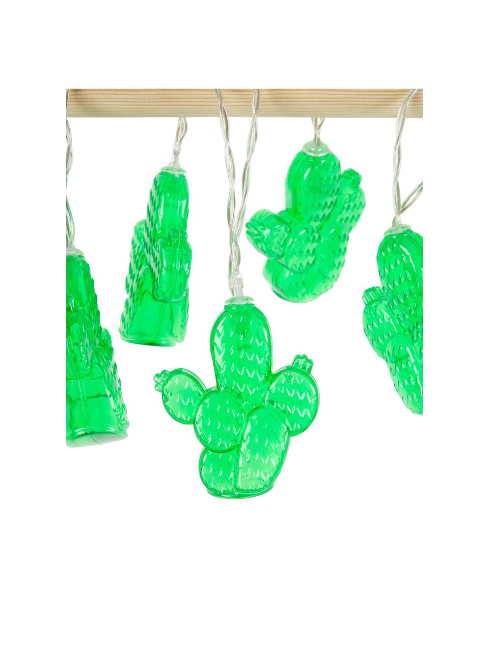 Ghirlanda  a LED Desert, 135 cm, Materiale sintetico, Verde, Lung. 135 cm