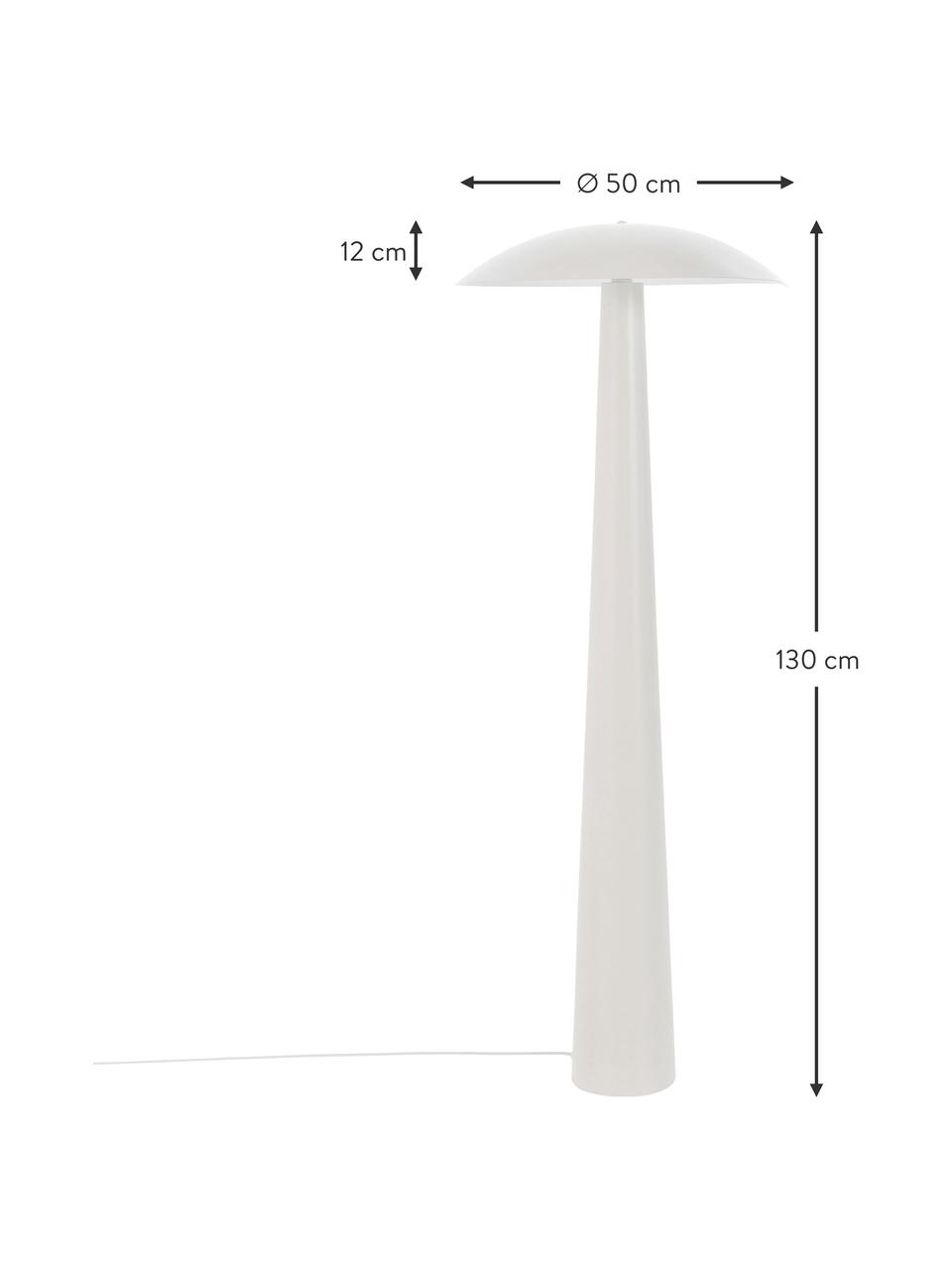 Lampa podłogowa Moonbeam, Beżowy, Ø 50 x W 130 cm