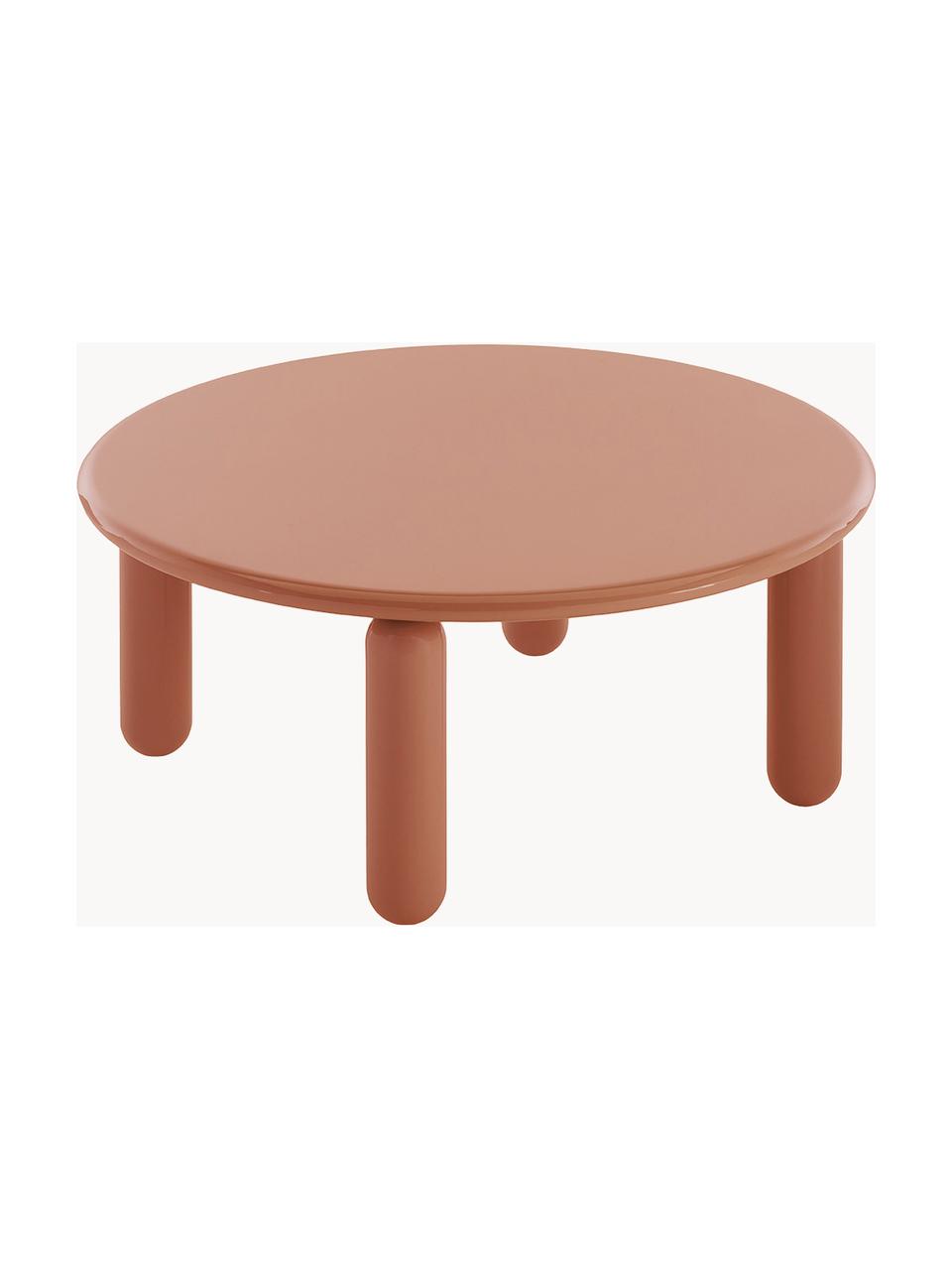 Table basse ronde Undique Mas, Nougat, Ø 85 cm