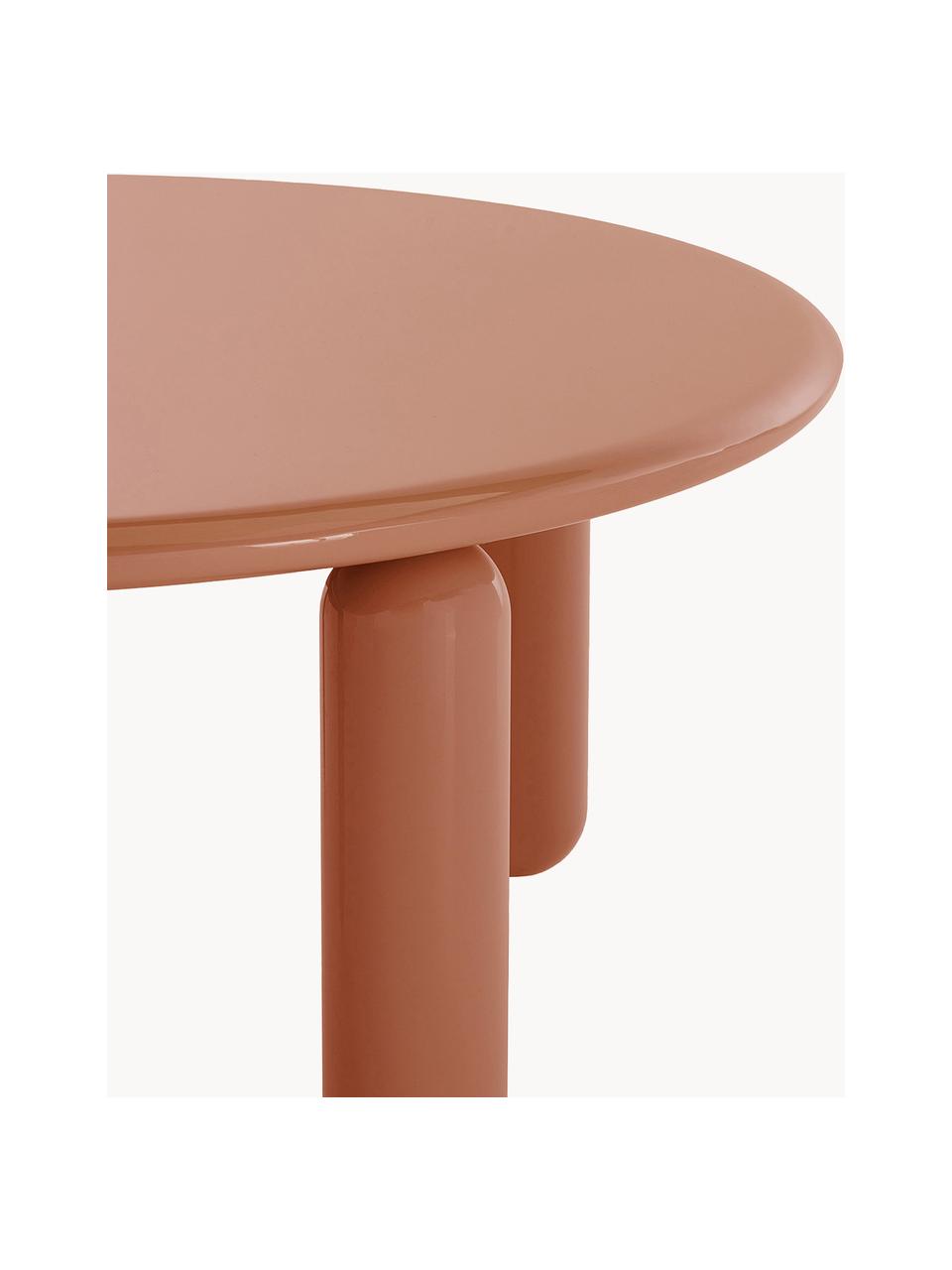 Table basse ronde Undique Mas, Nougat, Ø 85 cm