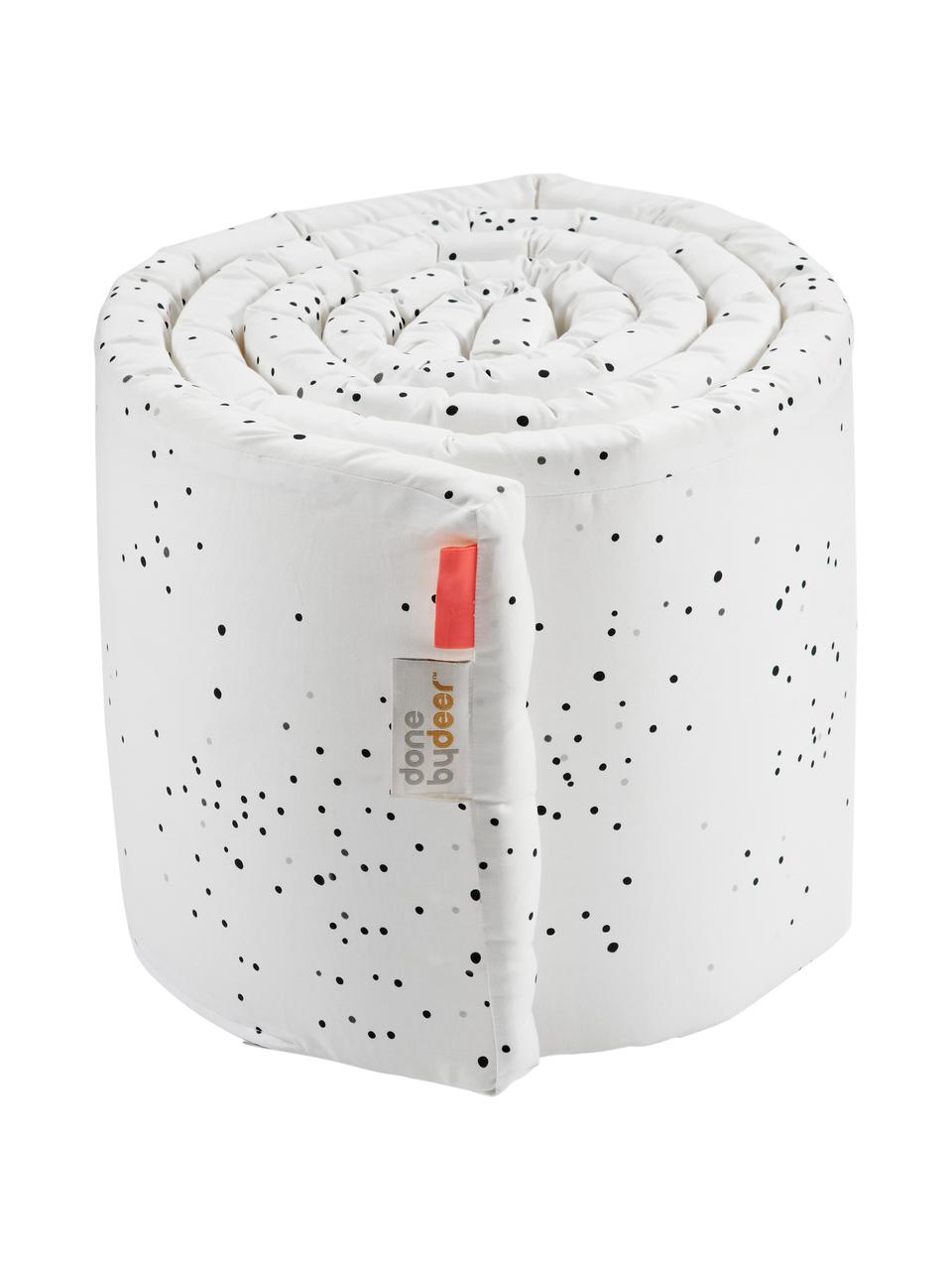 Chichonera cuna Dreamy Dots, Tapizado: 100% algodón, certificado, Blanco, An 30 x L 350 cm