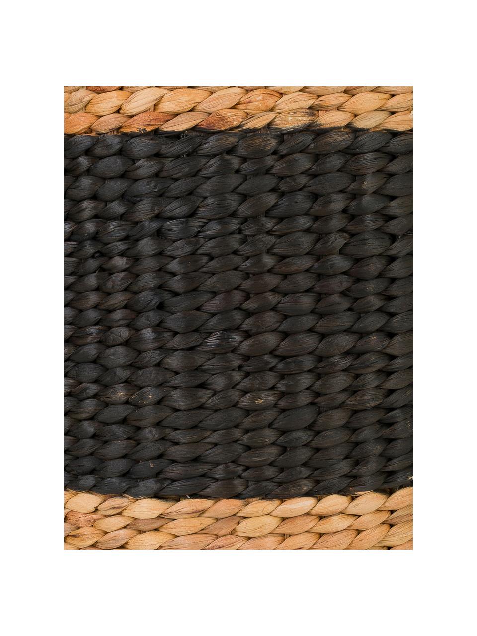 Puf Barbari, Marrón, negro, Ø 40 x Al 41 cm