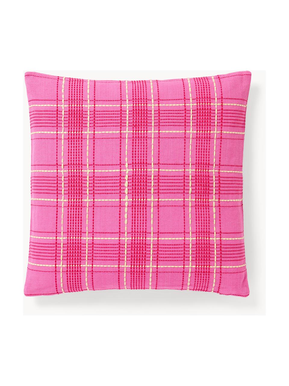Poszewka na poduszkę z bawełny Orla, 100% bawełna, Różowy, S 45 x D 45 cm