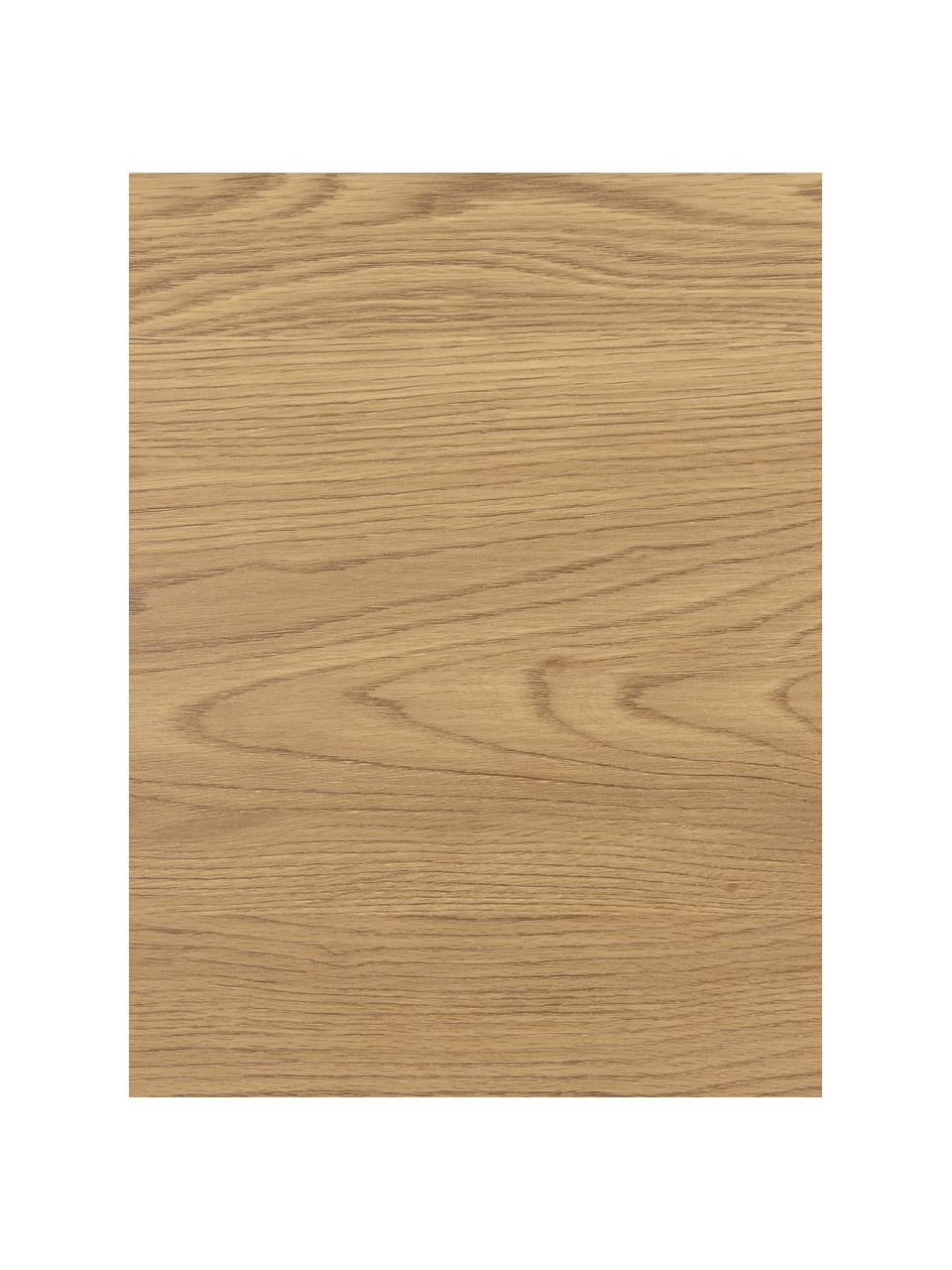 Appendiabiti Seaford, Ripiani: pannello MDF (fibra a med, Struttura: metallo verniciato a polv, Beige effetto legno, nero, Larg. 77 x Alt. 185 cm