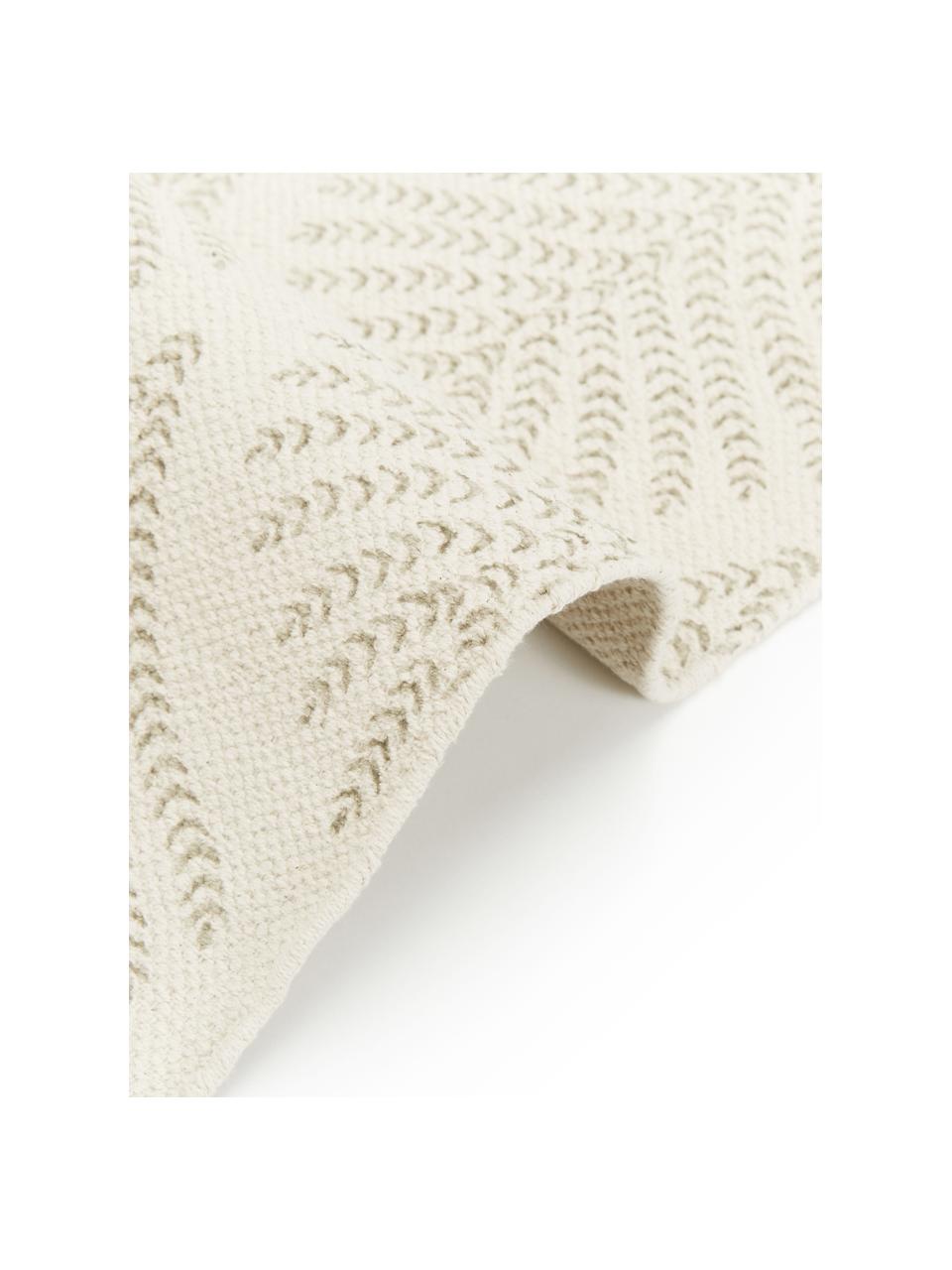Alfombra corredor de tejido plano de algodón con flecos Klara, 100% algodón

El material utilizado para este producto ha sido probado contra sustancias nocivas y está certificado según STANDARD 100 por OEKO-TEX®, HOHENSTEIN HTTI, 21.HIN.90042., Beige, An 80 x L 250 cm
