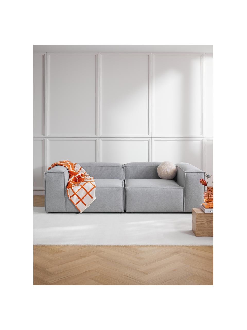 Plaid à carreaux avec franges Edison, 100 % coton

Le matériau est certifié STANDARD 100 OEKO-TEX®, 5726CIT, CITEVE, Orange, blanc crème, larg. 130 x long. 170 cm