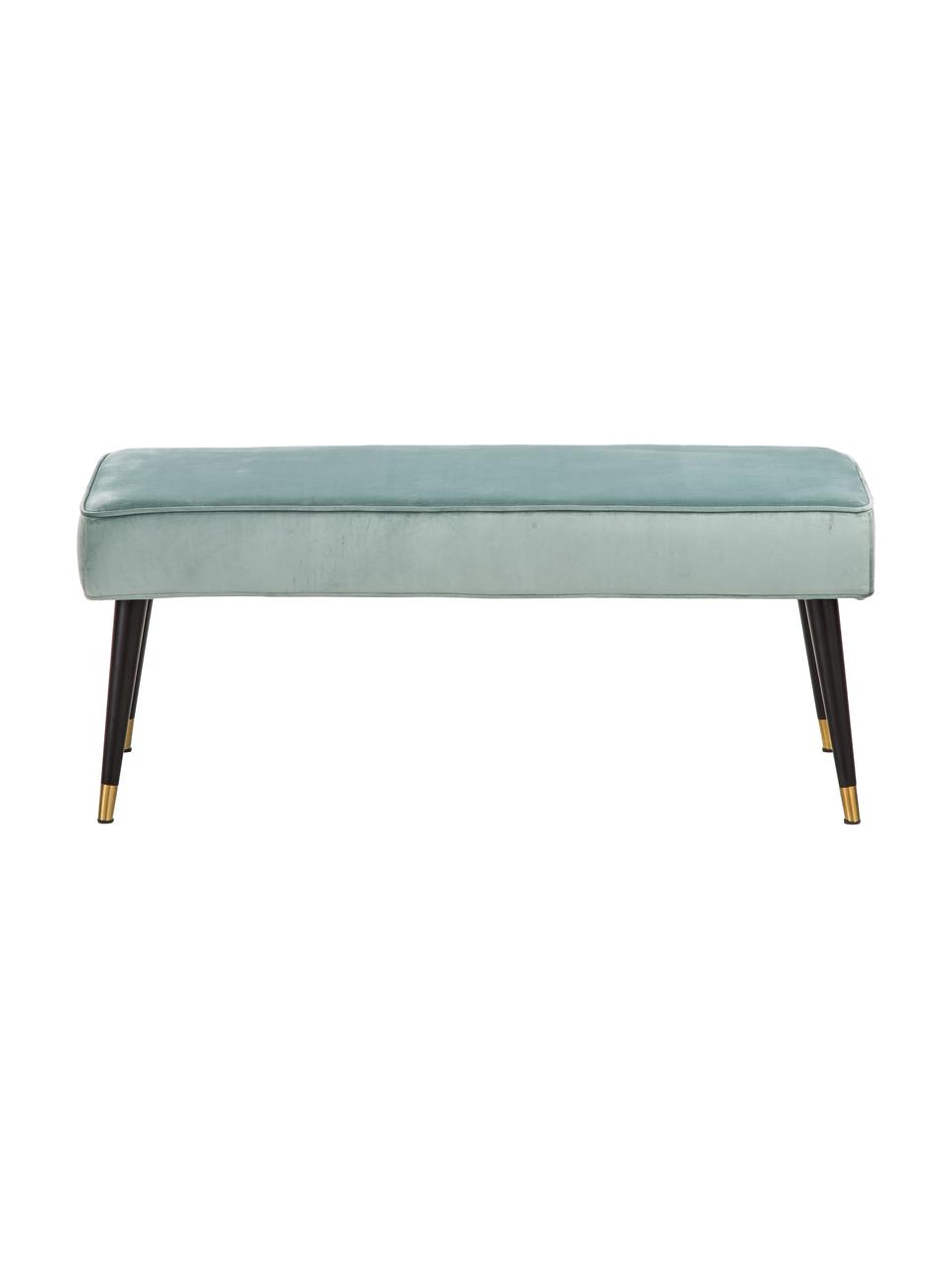 Banquette en velours Beverly, Turquoise