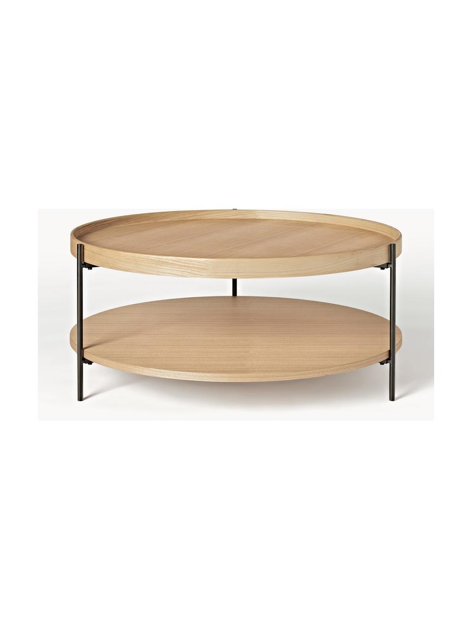 Table basse ronde Renee, Bois de frêne, Ø 90 cm