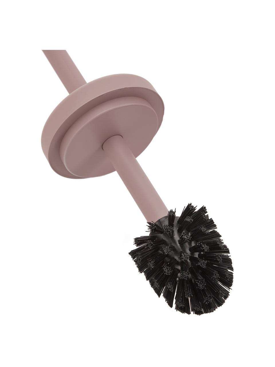 Brosse pour WC avec récipient Omega, Rose, Ø 10 x haut. 39 cm