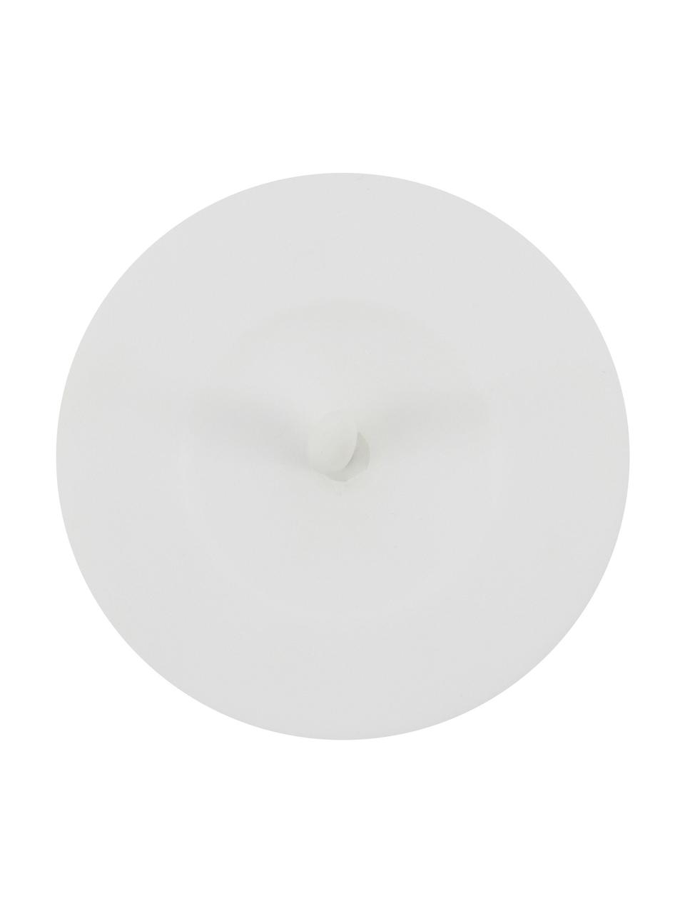 Candela a LED Hourse, alt. 25 cm, Plastica, Bianco, Ø 10 x Alt. 25 cm
