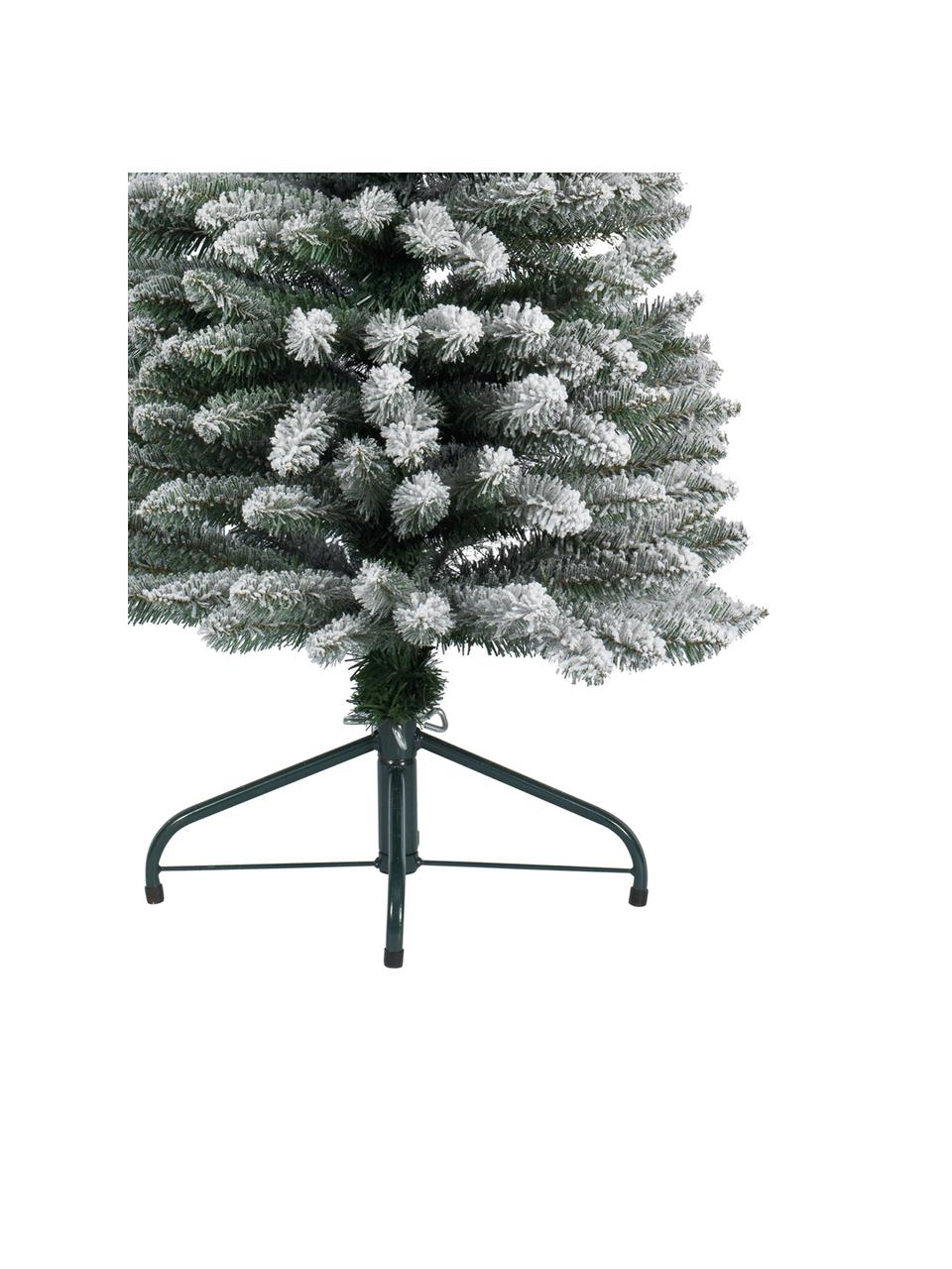 Choinka dekoracyjna Pencil, Zielony, biały, Ø 45 x W 150 cm