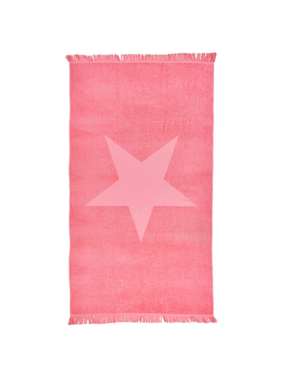 Serviette de plage rose Capri, Rose