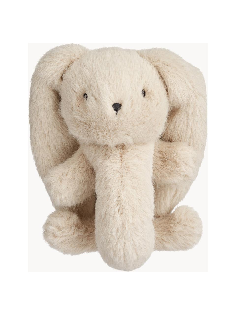 Peluche Romain, 100 % poliestere (riciclato), certificato GRS, Bianco latte, Larg. 13 x Alt. 15 cm