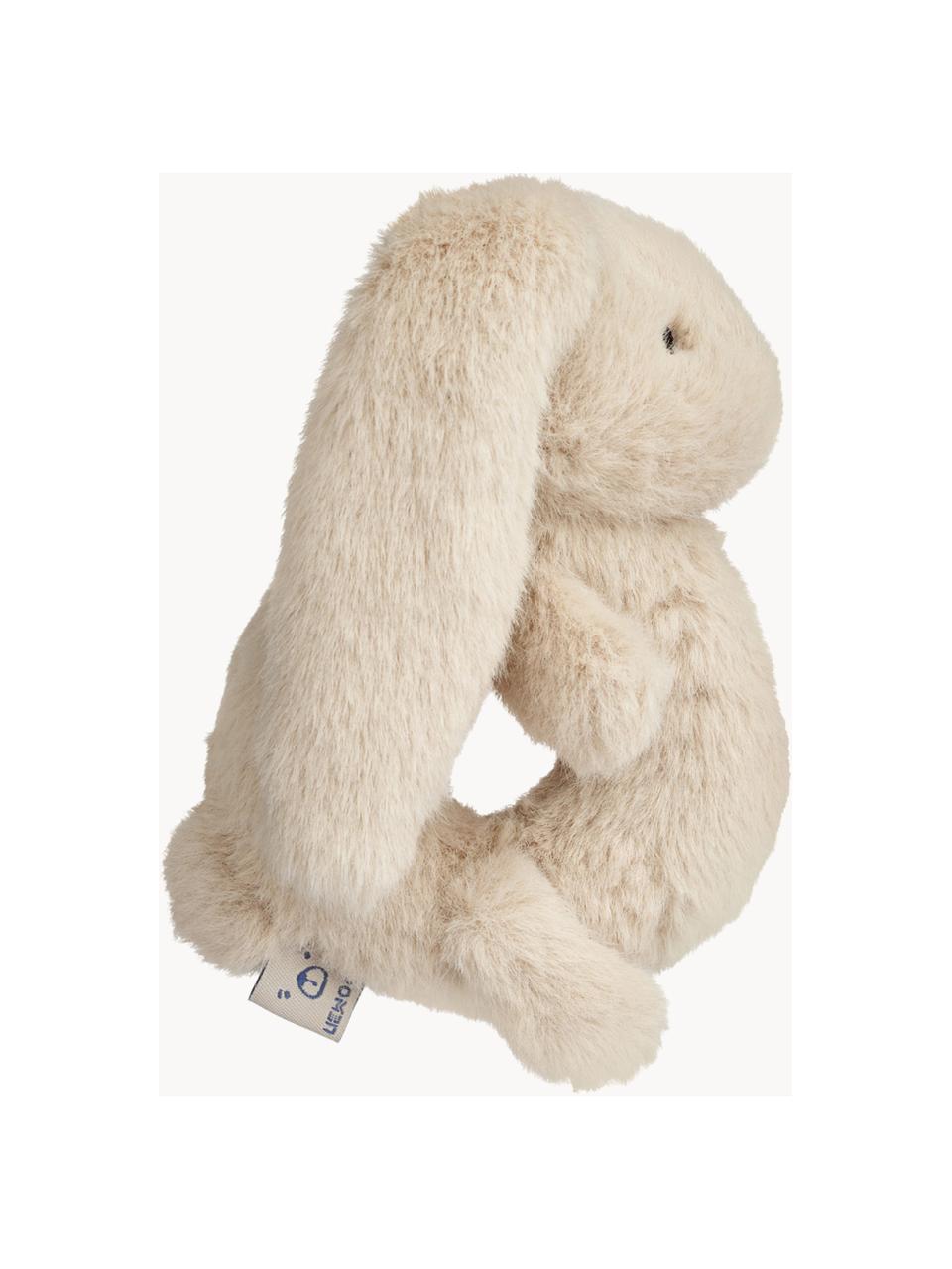 Peluche Romain, 100 % poliestere (riciclato), certificato GRS, Bianco latte, Larg. 13 x Alt. 15 cm