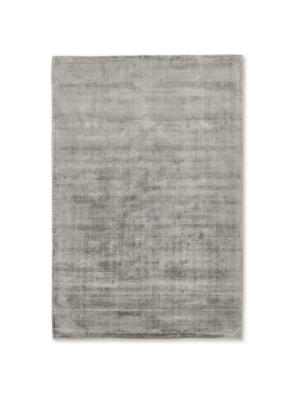 Handgewebter Viskoseteppich Jane, 100 % Viskose, Grau, B 200 x L 300 cm (Größe L)