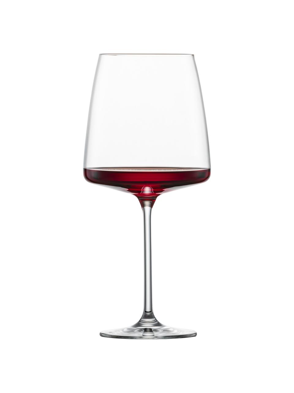 Copas de vino de cristal Vivid, 2 uds., Cristal Tritan, Transparente, Ø 11 x Al 23 cm, 710 ml