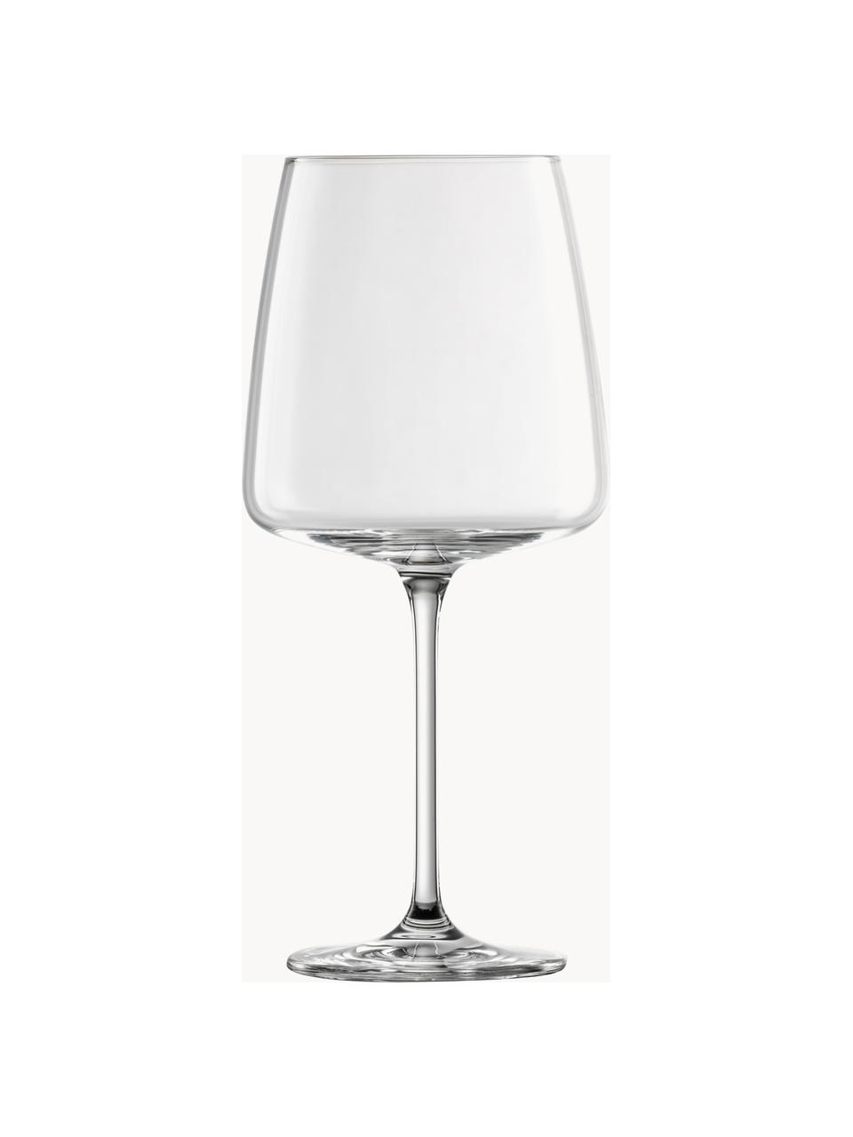 Verres à vin en cristal Vivid Senses, 2 pièces, Verre cristal Tritan, Transparent, Ø 11 x haut. 23 cm, 710 ml