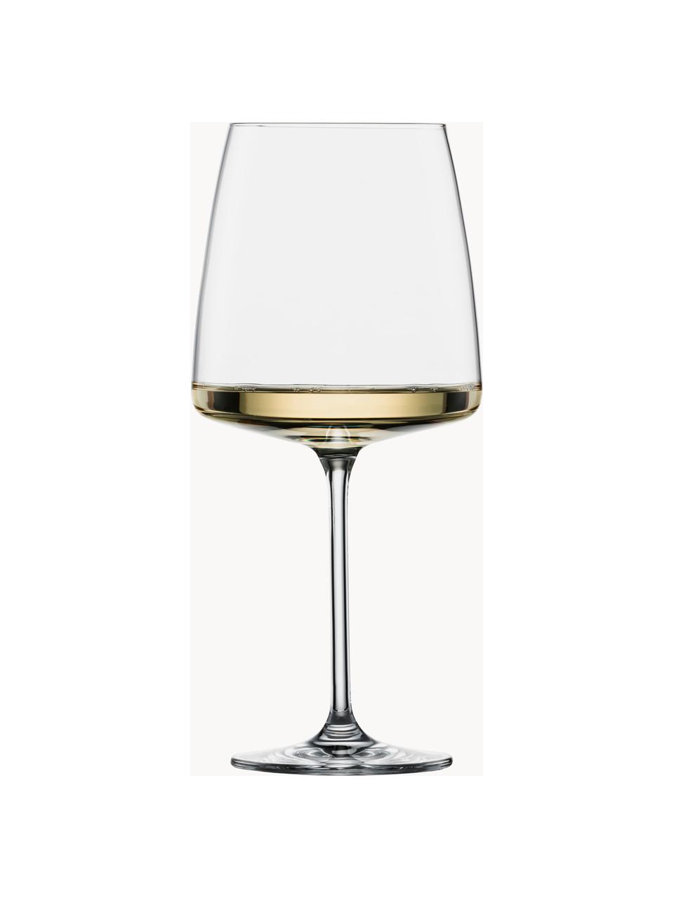 Verres à vin en cristal Vivid Senses, 2 pièces, Verre cristal Tritan

Apportez l'éclat du cristal à votre table ! Ce verre est d'une transparence exceptionnelle et d'un poids agréable, ce qui lui donne une sensation de qualité et un aspect élégant. De plus, les coupes fines rendent chaque pièce unique, en faisant un objet à la fois pratique et esthétique, Transparent, Ø 11 x haut. 23 cm, 710 ml