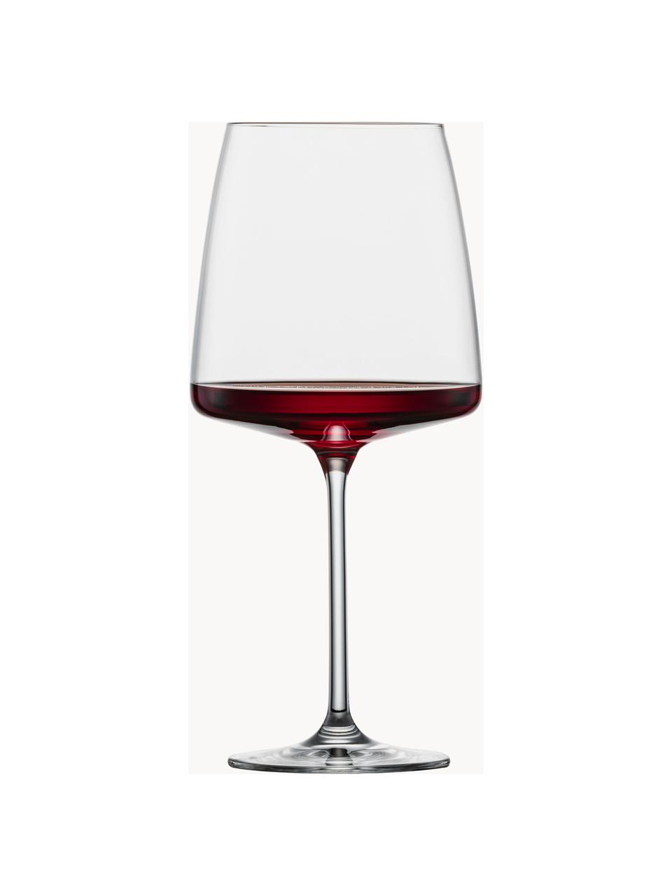 Verres à vin en cristal Vivid Senses, 2 pièces, Verre cristal Tritan, Transparent, Ø 11 x haut. 23 cm, 710 ml