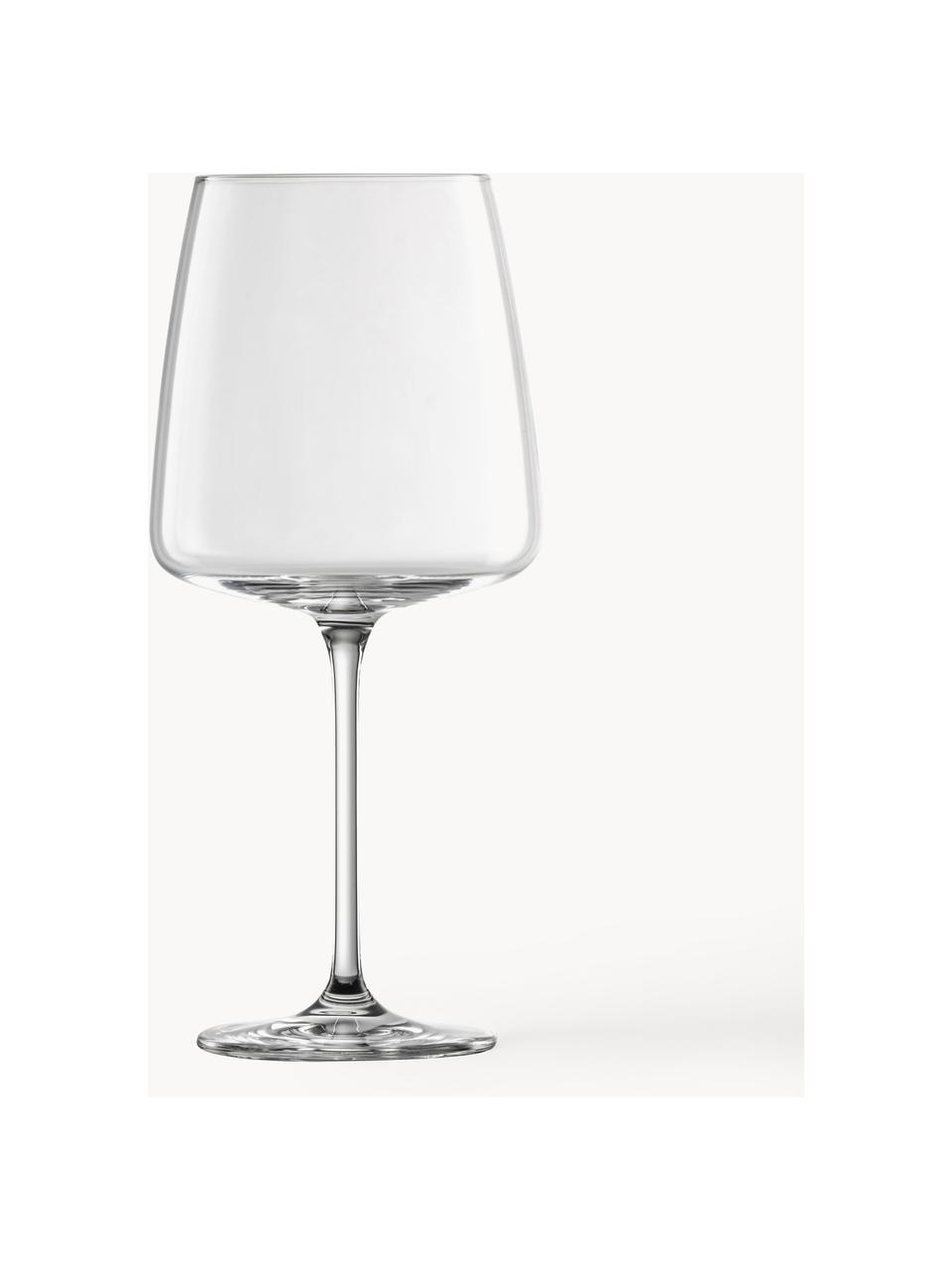 Verres à vin en cristal Vivid Senses, 2 pièces, Verre cristal Tritan

Apportez l'éclat du cristal à votre table ! Ce verre est d'une transparence exceptionnelle et d'un poids agréable, ce qui lui donne une sensation de qualité et un aspect élégant. De plus, les coupes fines rendent chaque pièce unique, en faisant un objet à la fois pratique et esthétique, Transparent, Ø 11 x haut. 23 cm, 710 ml