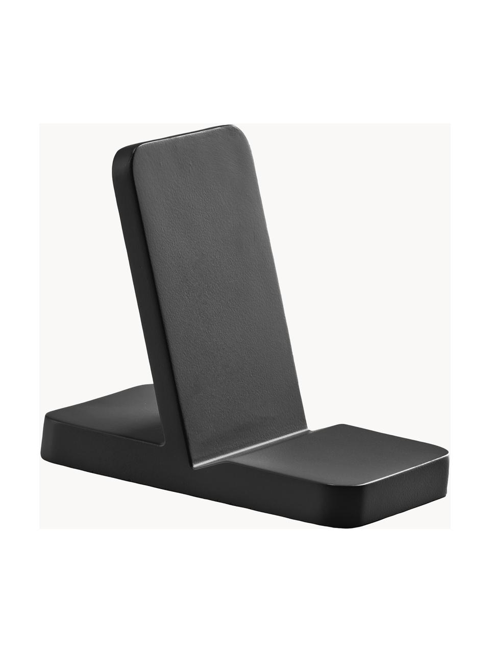 Soporte para móvil Sement, Cemento, Negro, An 10 x Al 9 cm