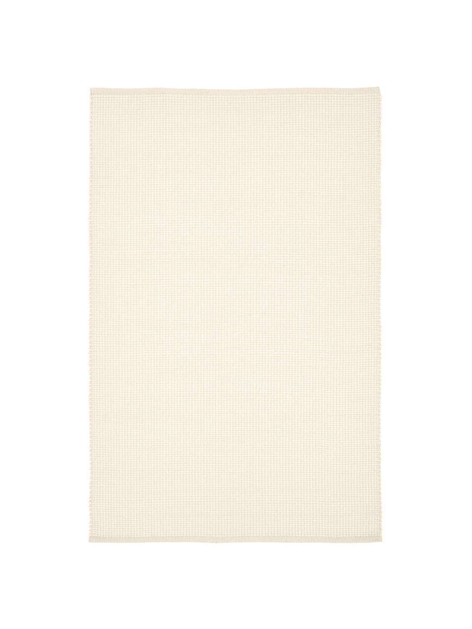Ręcznie tkany dywan z wełny Amaro, Kremowobiały, S 160 x D 230 cm (Rozmiar M)