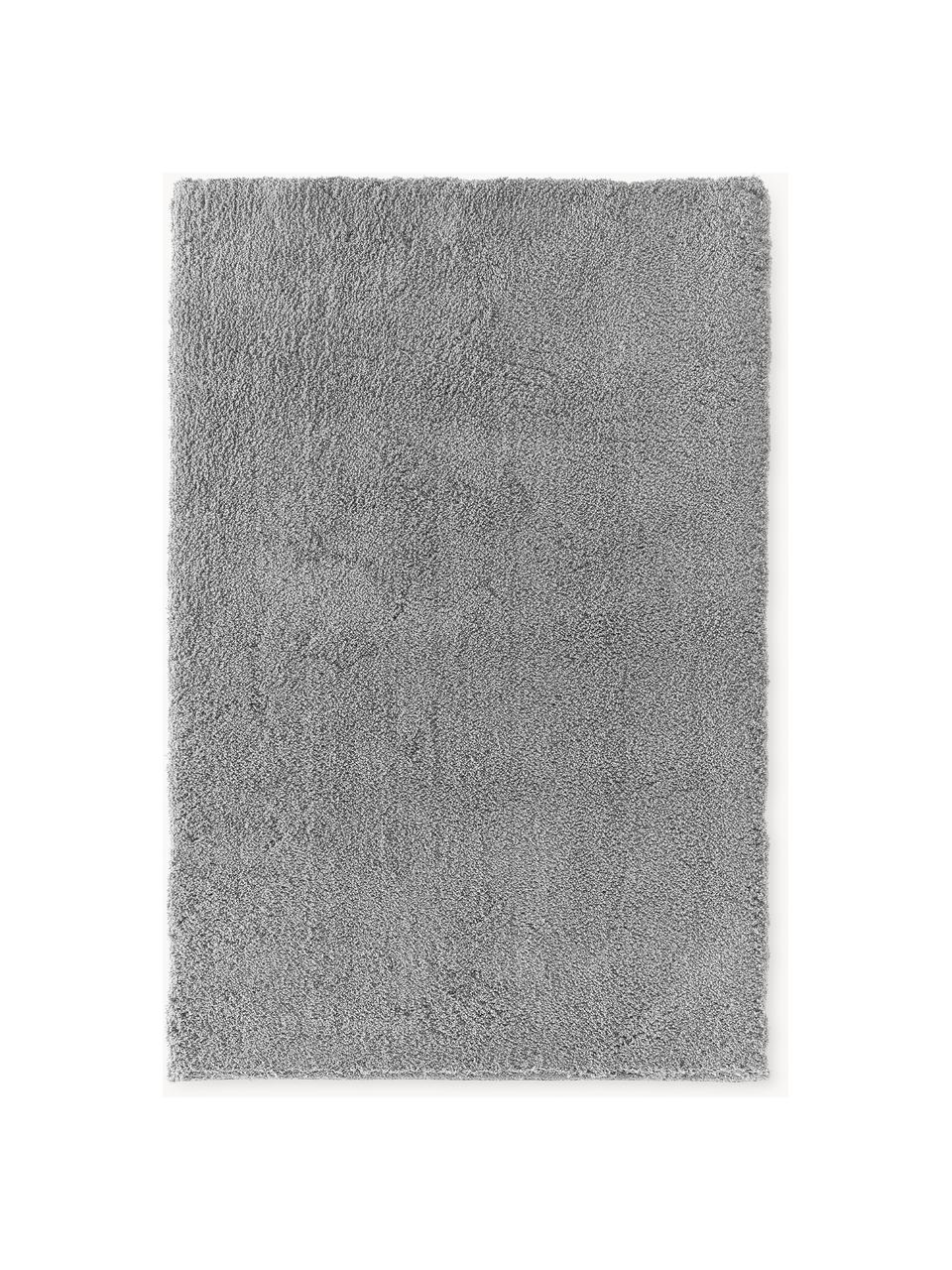 Tapis épais et moelleux Leighton, Gris, larg. 80 x long. 150 cm (taille XS)