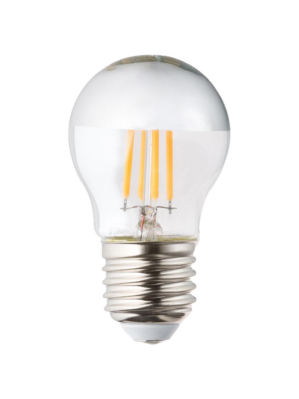 Stmievateľná žiarovka Gamiel (E27 / 4,8 W), 3 ks, Priehľadná, chrómová