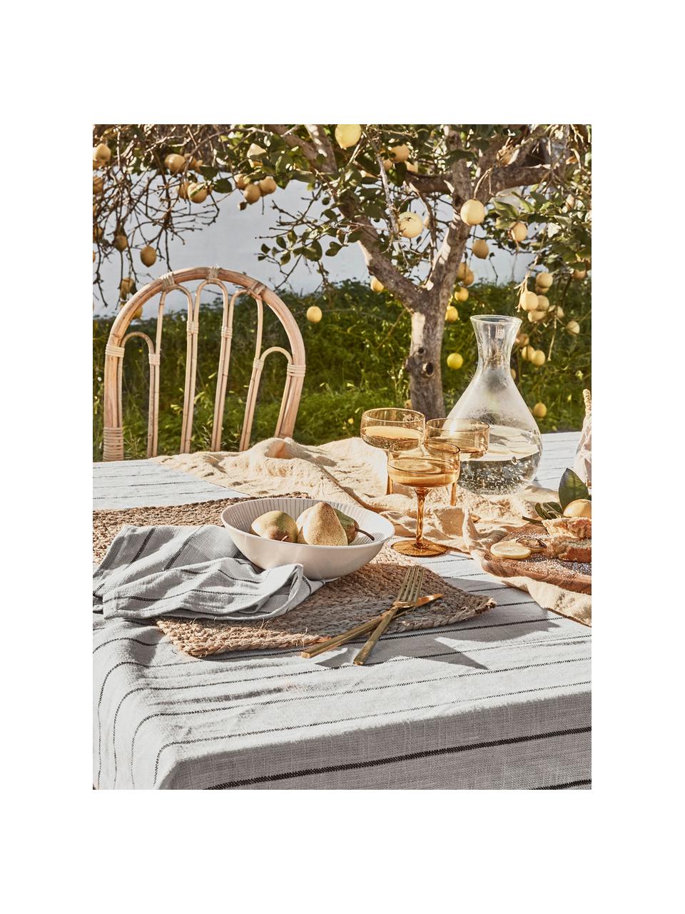 Sets de table en jute Ural, 2 pièces, Toile de jute, Beige, larg. 35 x long. 50 cm