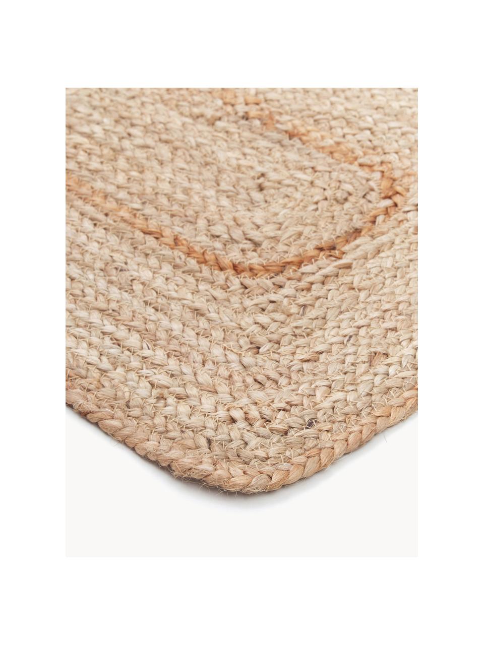 Jute placemats Ural, 2 stuks, Jute, Jute, B 35 x L 50 cm