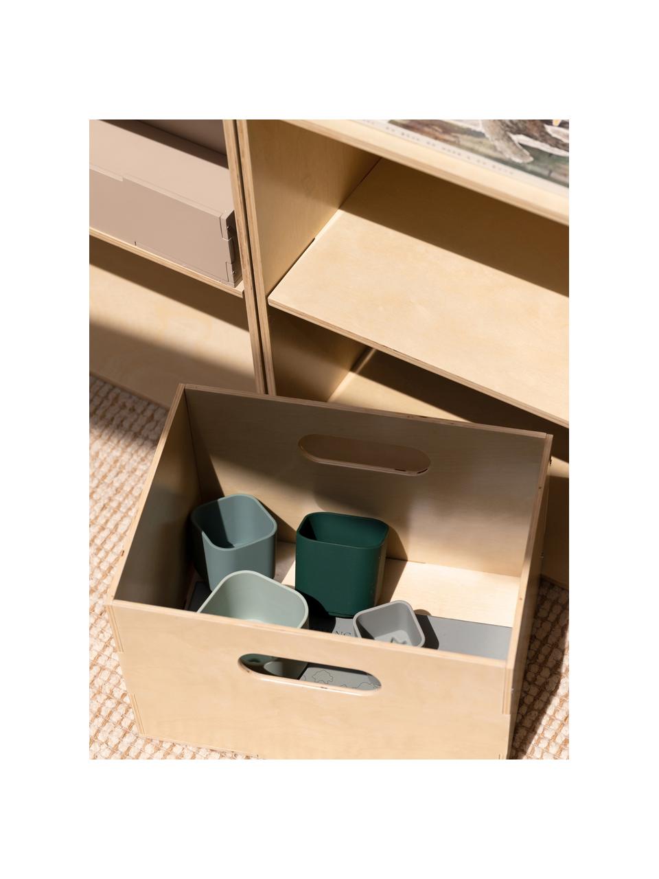 Boîte de rangement en bois Kiddo, Placage en bois de bouleau

Ce produit est fabriqué à partir de bois certifié FSC® et issu d'une exploitation durable, Bois clair, larg. 34 x prof. 24 cm