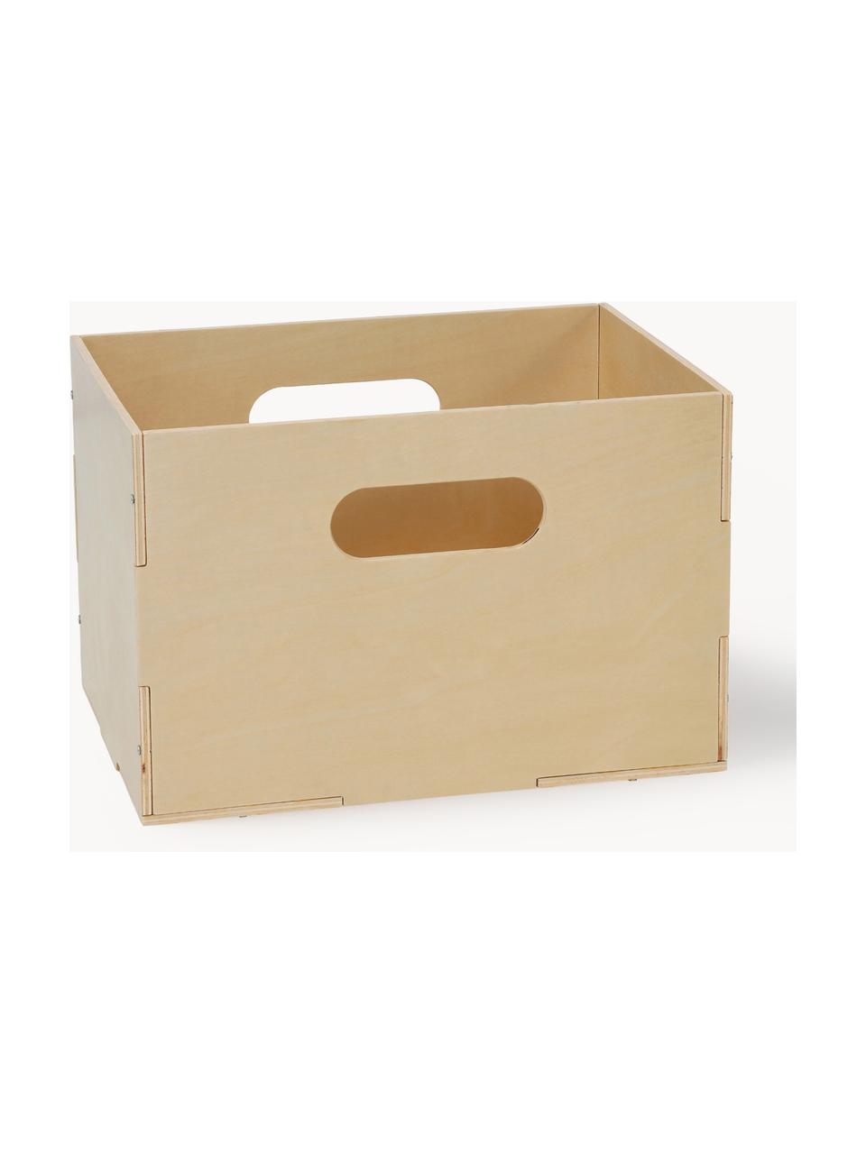 Holz-Aufbewahrungsbox Kiddo, Birkenholzfurnier

Dieses Produkt wird aus nachhaltig gewonnenem, FSC®-zertifiziertem Holz gefertigt., Helles Holz, B 34 x T 24 cm