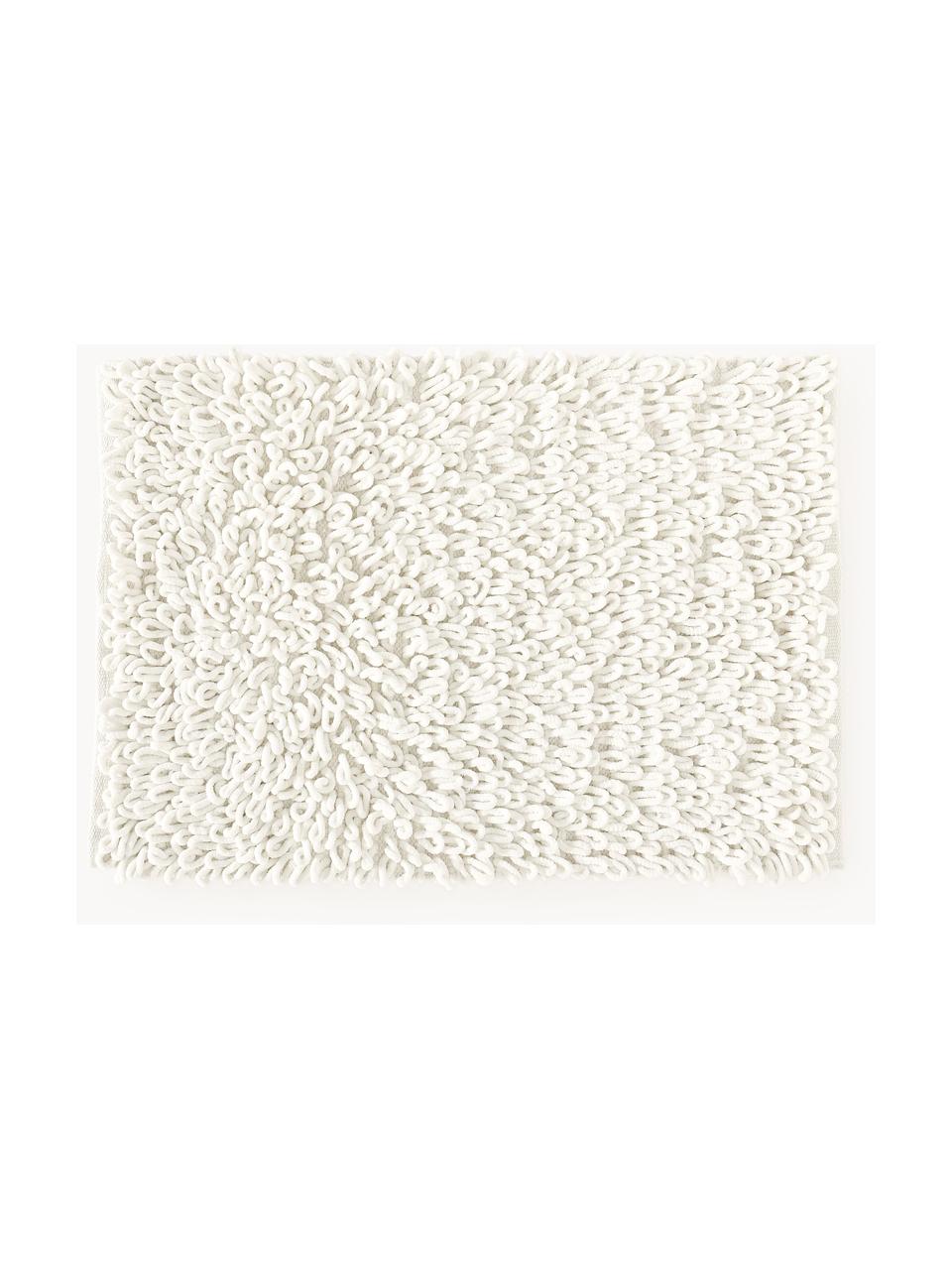 Tapis de bain antidérapant Ini, 55 % polyester certifié GRS, 45 % coton

Le matériau est certifié STANDARD 100 OEKO-TEX®, 21.HIN.55987, HOHENSTEIN HTTI, Blanc, larg. 60 x long. 90 cm