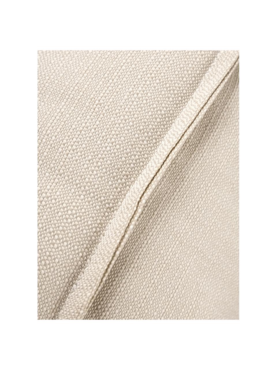 Poduszka zewnętrzna Oline, 100% len z certyfikatem European Flax, Złamana biel, beżowy, S 30 x D 50 cm