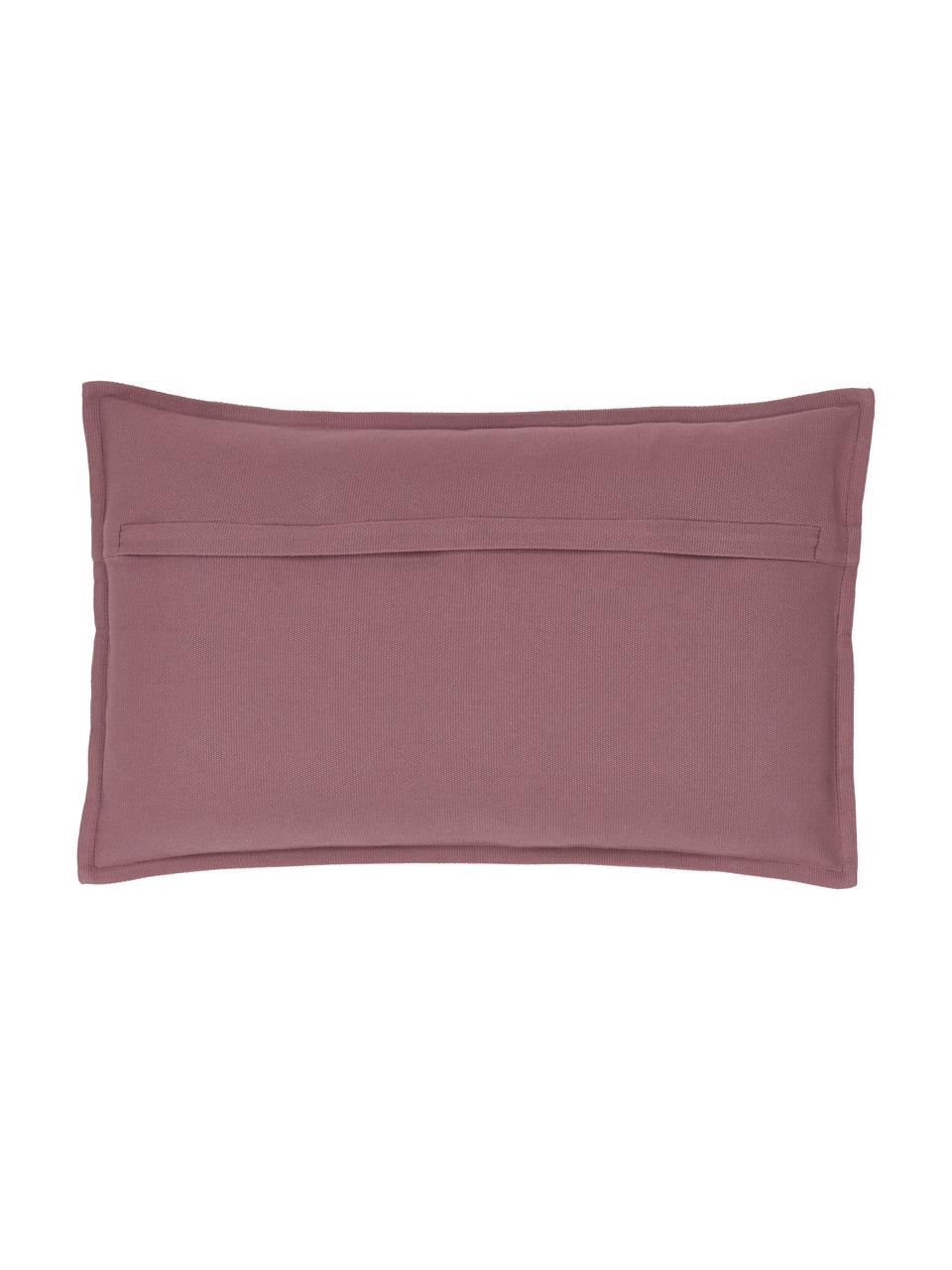 Housse de coussin en coton couleur baie Mads, 100 % coton, Baie, larg. 30 x long. 50 cm