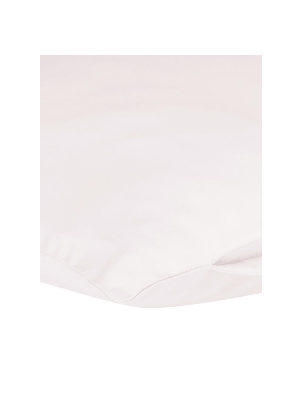 Funda de almohada de satén Comfort, 45 x 110 cm, Rosa, An 45 x L 110 cm