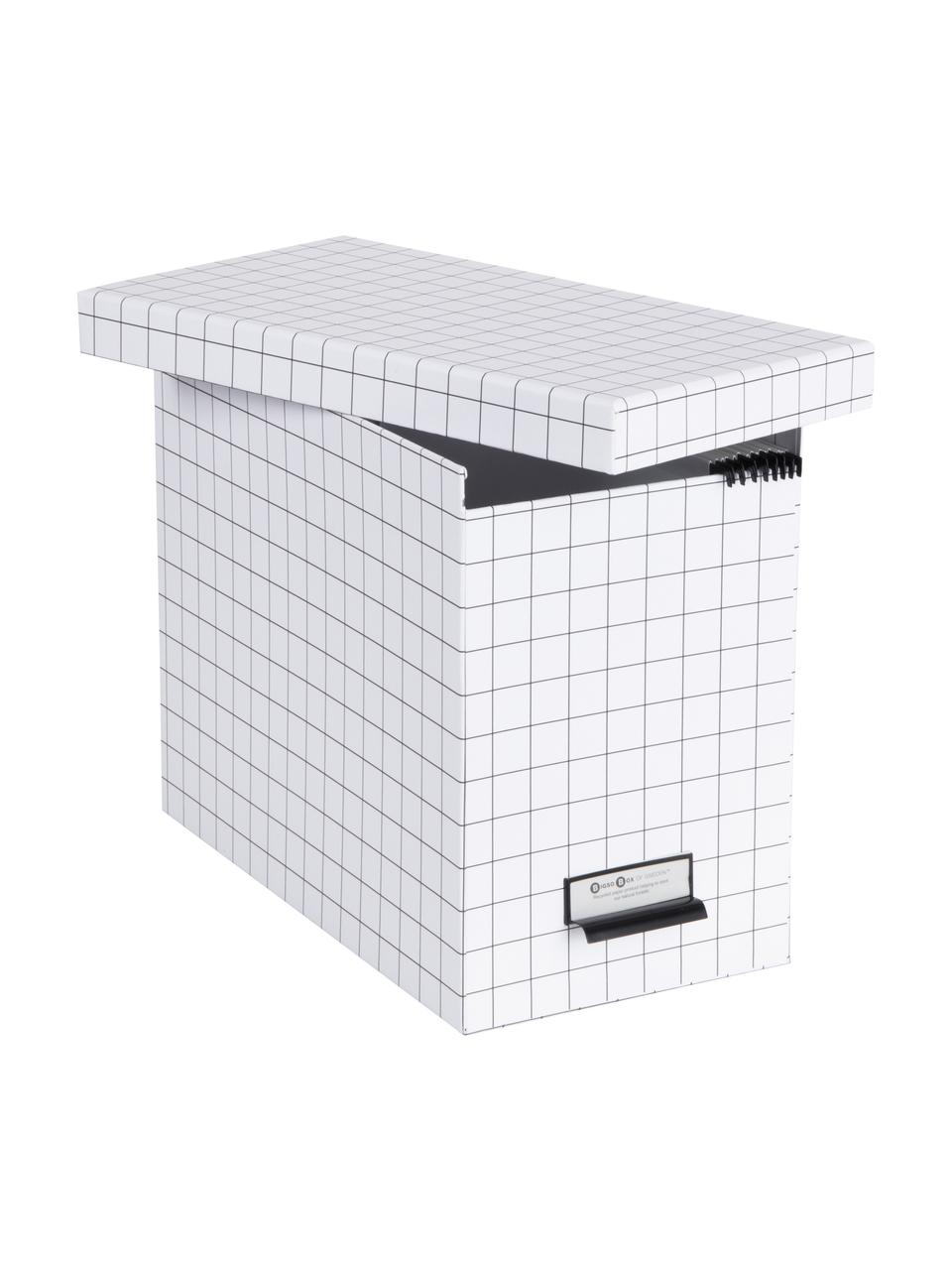 Caja organizadora Jahan, 9 pzas., Caja: cartón laminado macizo (1, Blanco, negro, An 19 x Al 27 cm