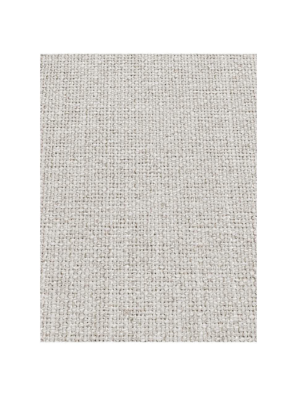 Sofa-Hocker Moby, Bezug: Polyester Der hochwertige, Gestell: Massives Kiefernholz, FSC, Webstoff Hellbeige, B 78 x T 78 cm