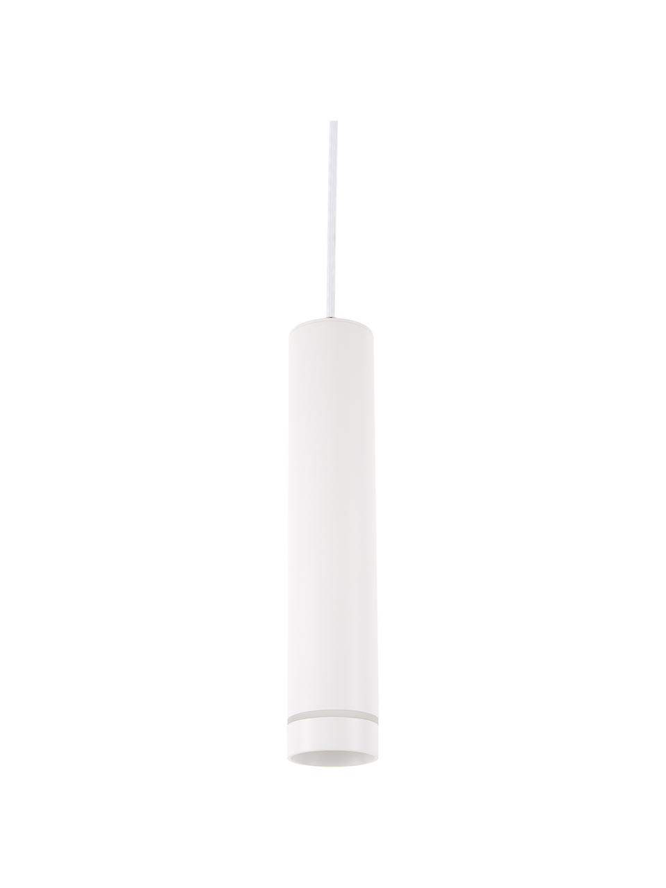 Malé moderní závěsné svítidlo Esca, Bílá