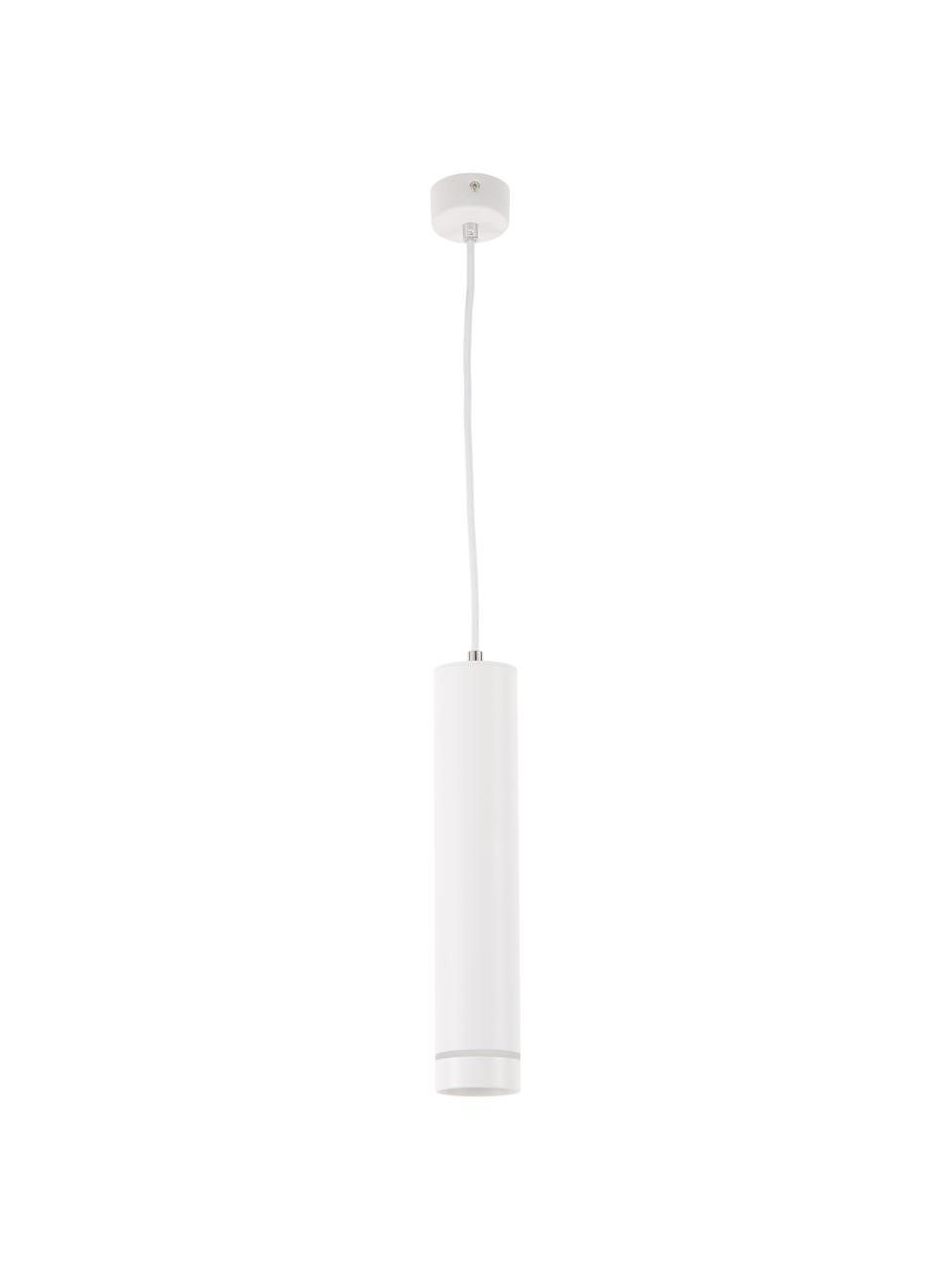 Lampa wisząca Esca, Biały, Ø 6 x W 30 cm