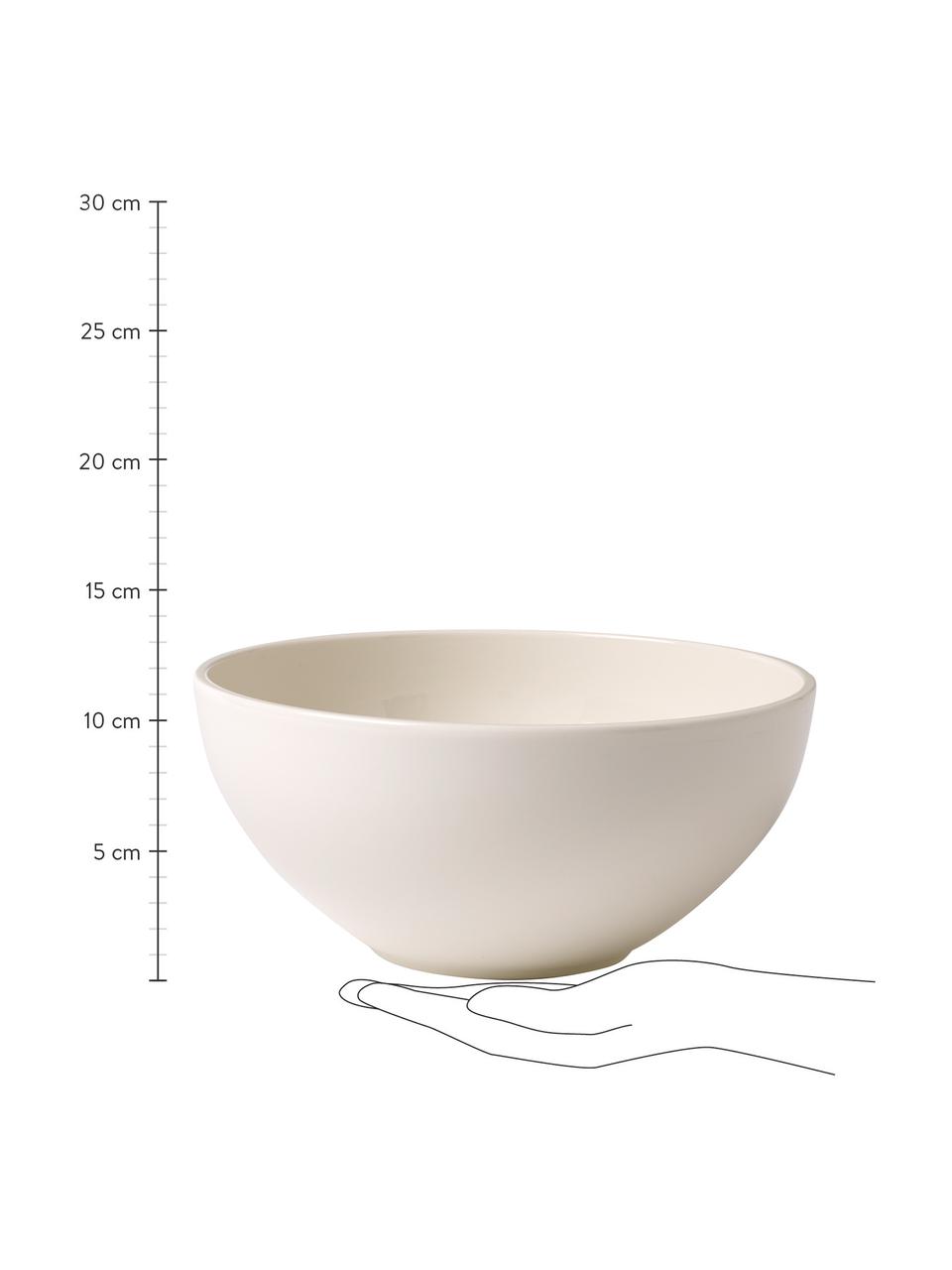 Misa do sałatek z porcelany Artesano, Porcelana, Biały, Ø 24 x W 11 cm