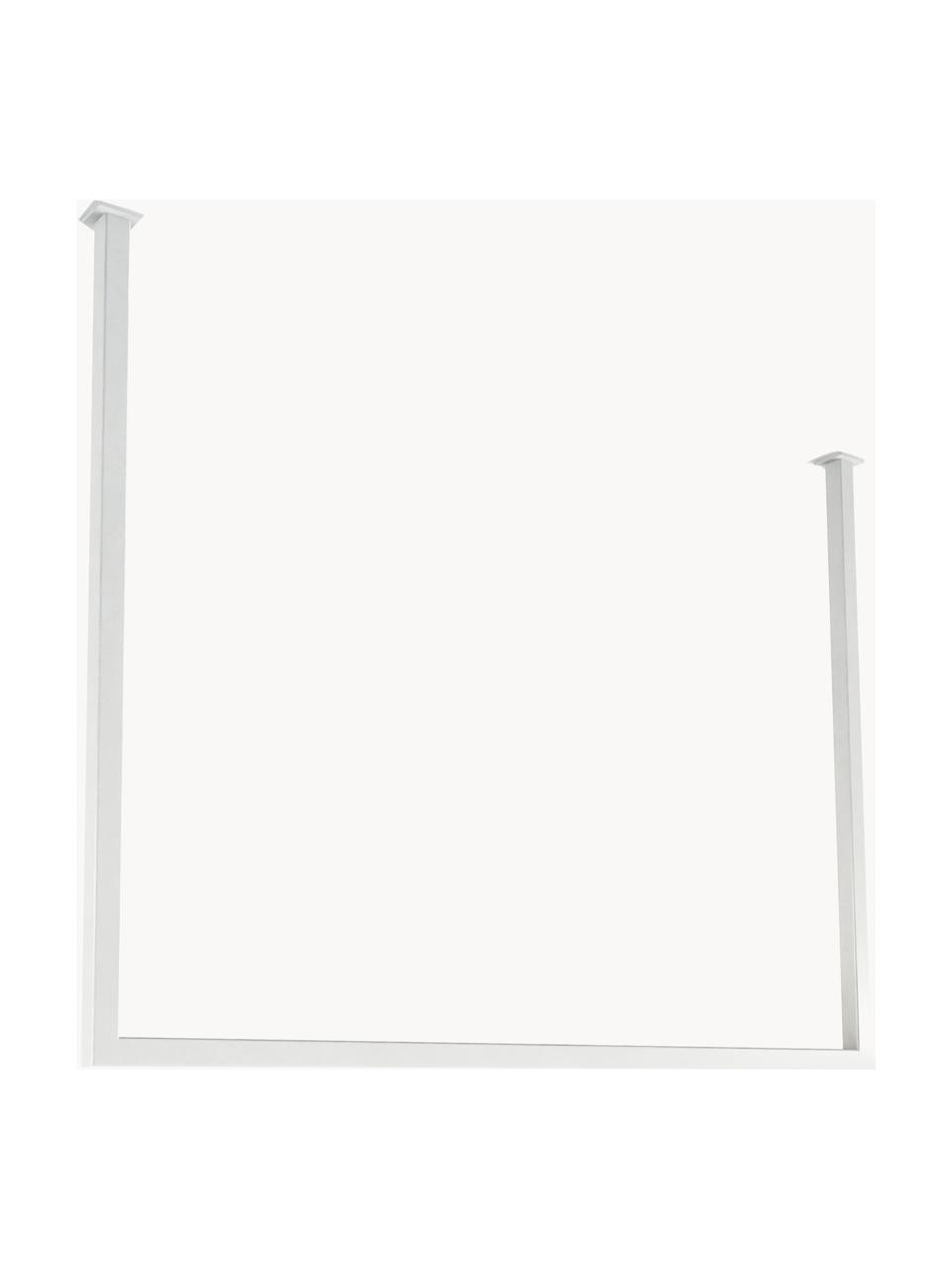 Perchero de metal Rubi, Acero con pintura en polvo, Blanco, An 80 x Al 60 cm