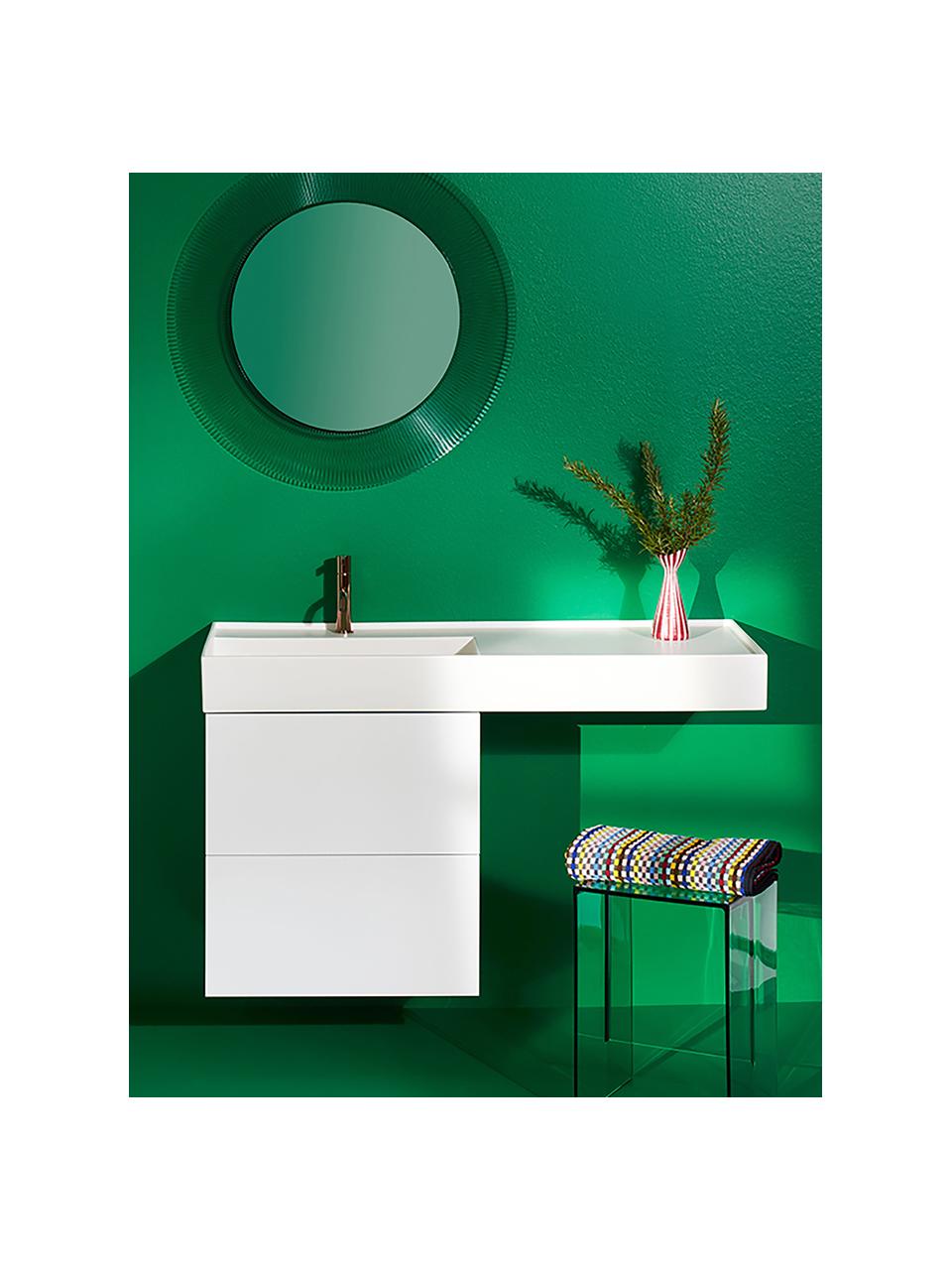 Design bijzettafel Max-Beam, Kunststof, Turquoise groen, B 33 x H 47 cm